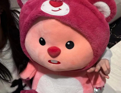 Loopy Gấu Dâu 45cm