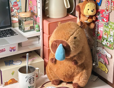 Capybara Kéo Mũi 35cm
