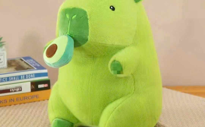 Capybara Kéo Bơ 28cm